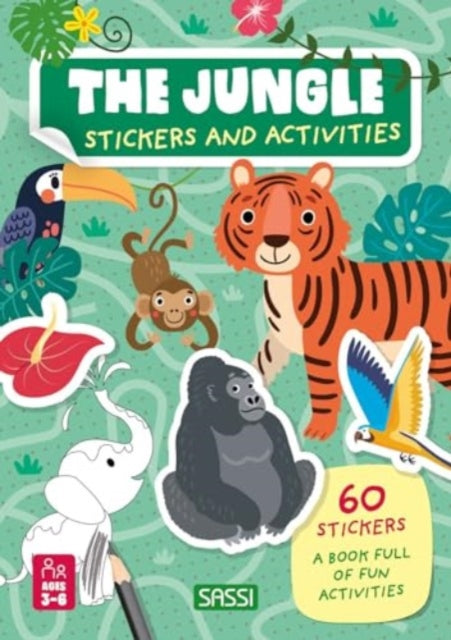 E Tome - Jungle : Stickers and Activities - Paperback