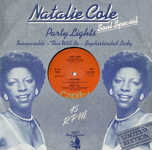 Natalie Cole - Party Lights - Used Vinyl Record 12"