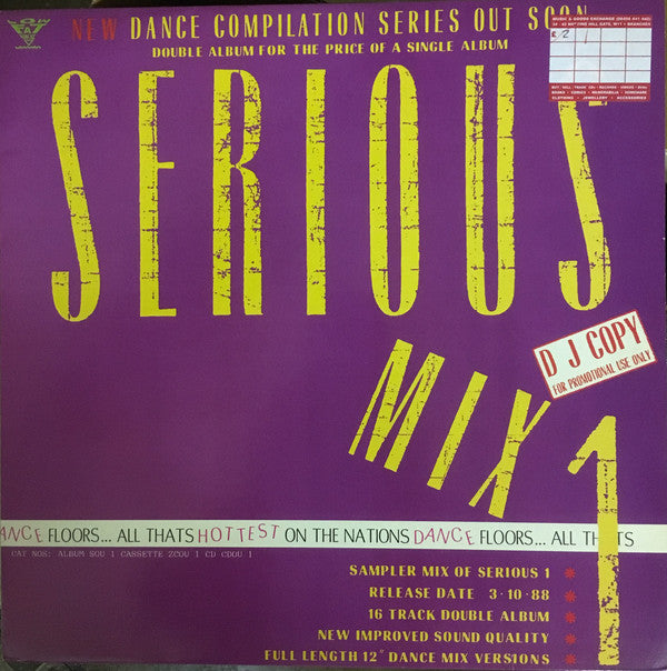 Various - Sampler Mix Serious 1 & House X.Ter.C - Used Vinyl