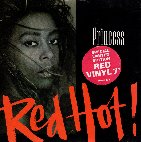 Princess - Red Hot - Used Vinyl Record 7"