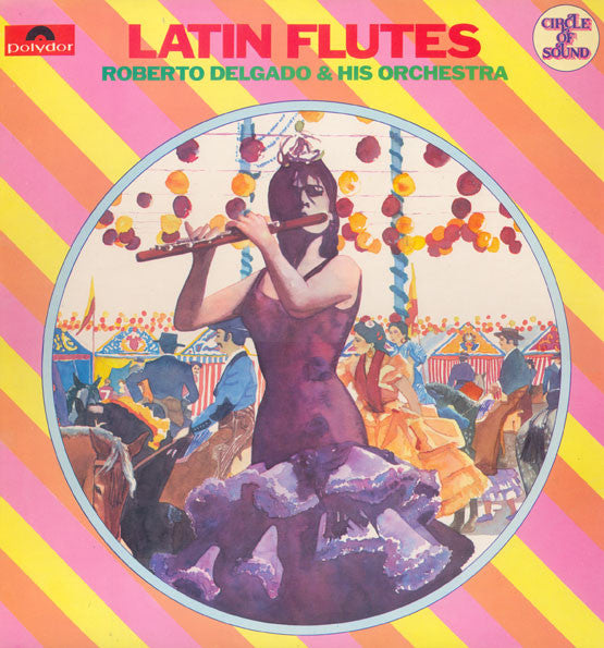 Roberto Delgado & Hi - Latin Flutes - Used Vinyl Record