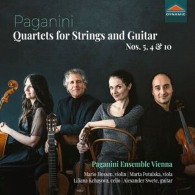 PAGANINI ENSEMBLE VI - NICOLO PAGANINI QUARTETS FOR - CD