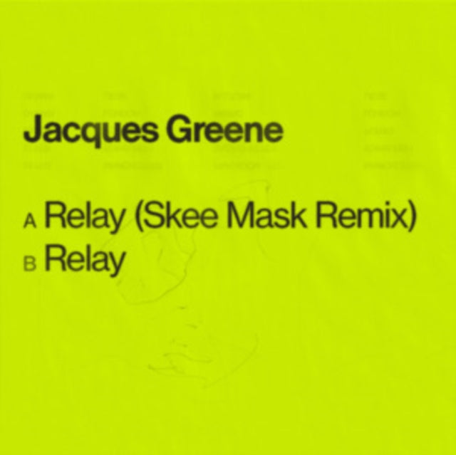 Jacques Greene - Relay -  (Preorder for release 07/10/22 - Vinyl Recor