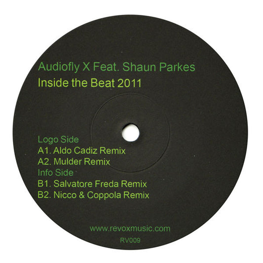 Audiofly - Inside The Beat 2011 - New Vinyl Record 12"