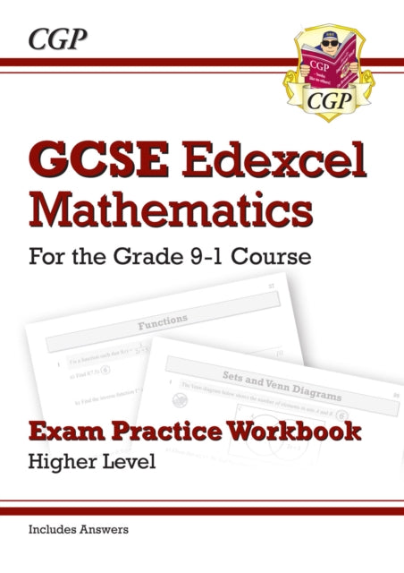 CGP Books - GCSE Maths Edexcel Exam Practice Workbook: Higher - for th