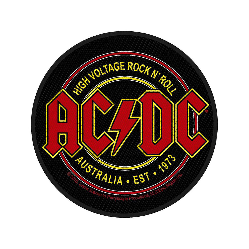 AC/DC - HIGH VOLTAGE ROCK N ROLL - Patch - PHM - Standard
