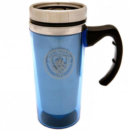 Manchester City FC - Handled Travel Mug - Travel Mugs
