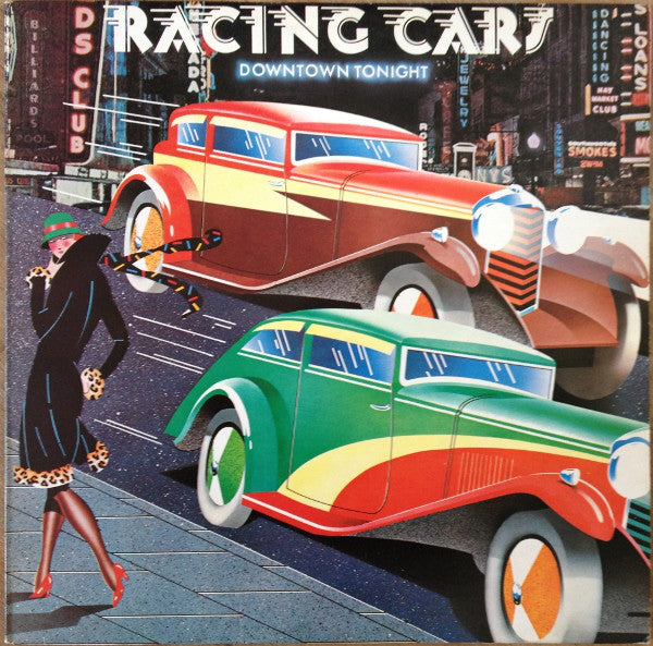 Racing Cars - Downtown Tonight - Used Vinyl Record