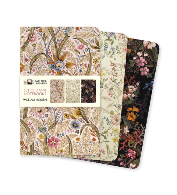 Flame Tree Studio - William Kilburn Set of 3 Mini Notebooks - Notebook