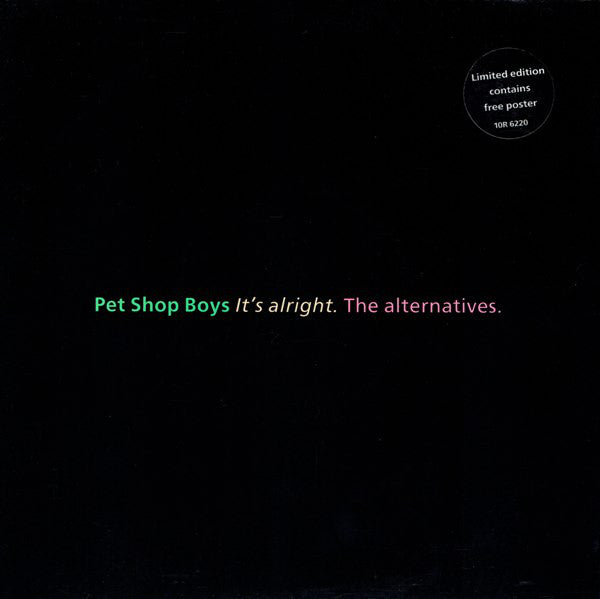 Pet Shop Boys - It's Alright (The Alternatives) - Used Vinyl Record
