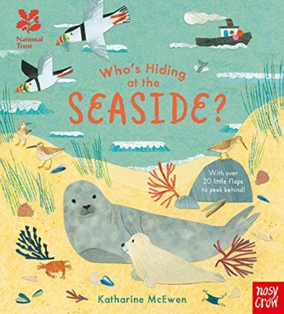 National Trust: Who's Hiding at the Seaside? - Board book