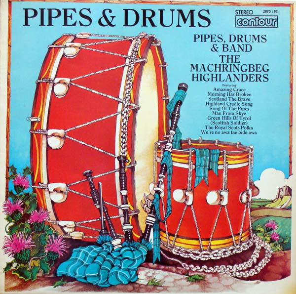 Machringbeg Highland - Pipes & Drums - Used Vinyl Record