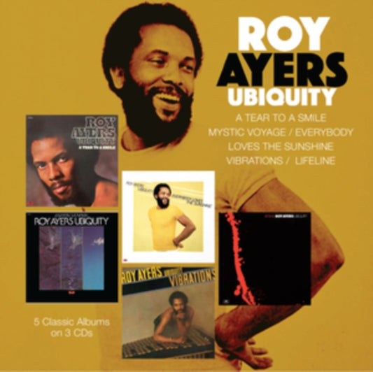 ROY AYERS UBIQUITY - UBIQUITY - FIVE CLASSIC ALBUMS ON THREE CDS - CD