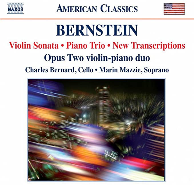 OPUS TWO:BERNARD:MAZ - BERNSTEIN:CLARINET SONATA - CD