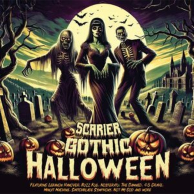 VARIOUS ARTISTS - SCARIER GOTHIC HALLOWEEN - Vinyl Record