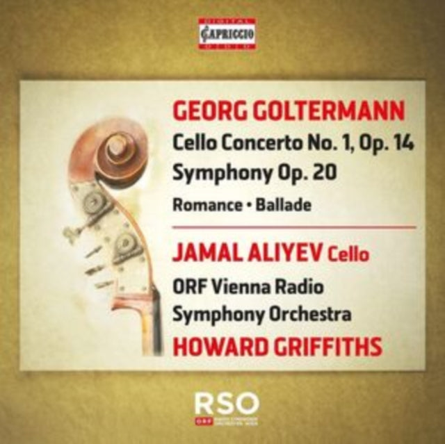 JAMAL ALIYEV; ORF VI - GEORG GOLTERMANN CELLO CONCER - CD