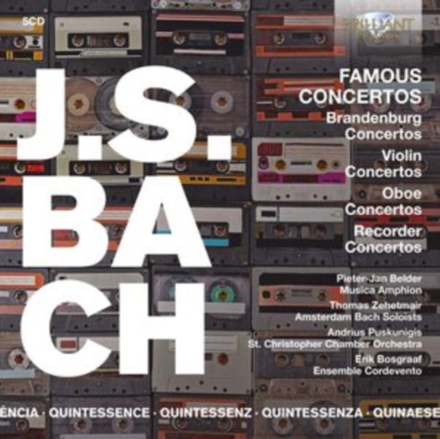 PIETER-JAN BELDER  M - QUINTESSENCE J.S. BACH FAMOUS - CD