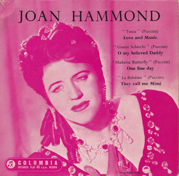Joan Hammond - One Fine Day ("Madam Butterfly") - Used Vinyl Record 7
