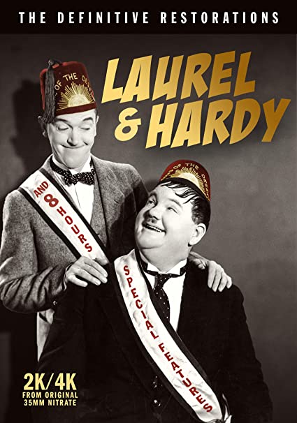 LAUREL & HARDY - : THE DEFINITIVE RESTORATIONS (6 DISC) - DVD