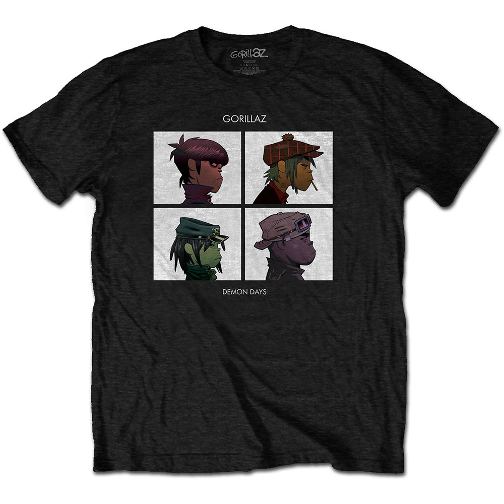 Gorillaz - tshirt - Unisex - Short Sleeves - Large