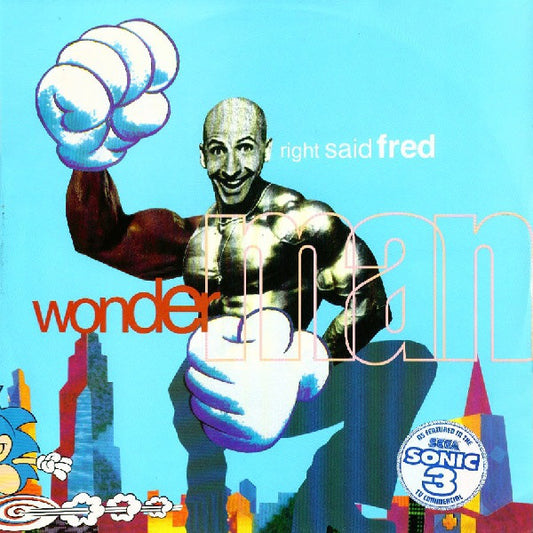 Right Said Fred - Wonderman - Used Vinyl Record 12"