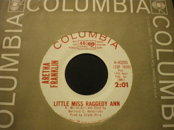 Aretha Franklin - Little Miss Raggedy Ann / Can't You Just Se