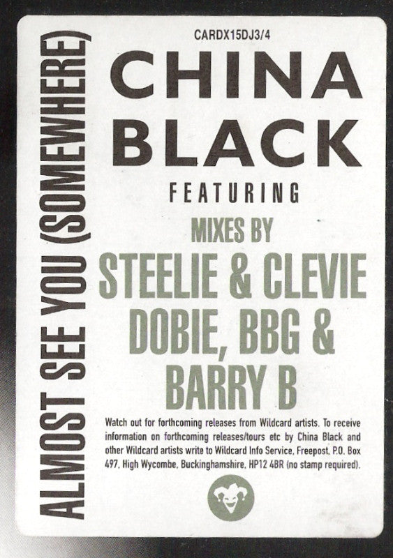China Black - Almost See You (Somewhere) - Used Vinyl Record