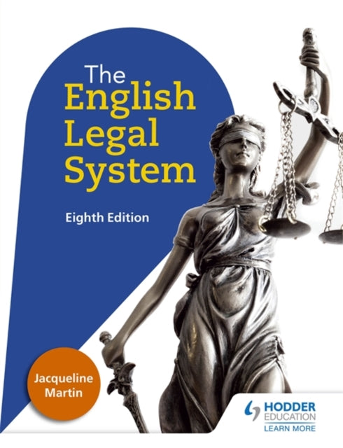 Jacqueline Martin - English Legal System Eighth Edition - Paperback