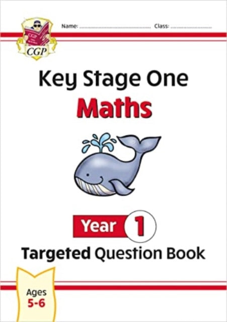 CGP Books - KS1 Maths Year 1 Targeted Question Book - Paperback