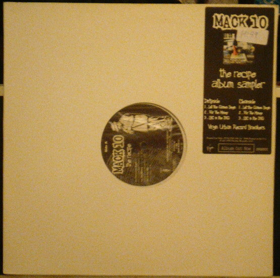 Mack 10 - Recipe Album Sampler - Used Vinyl Record 12"