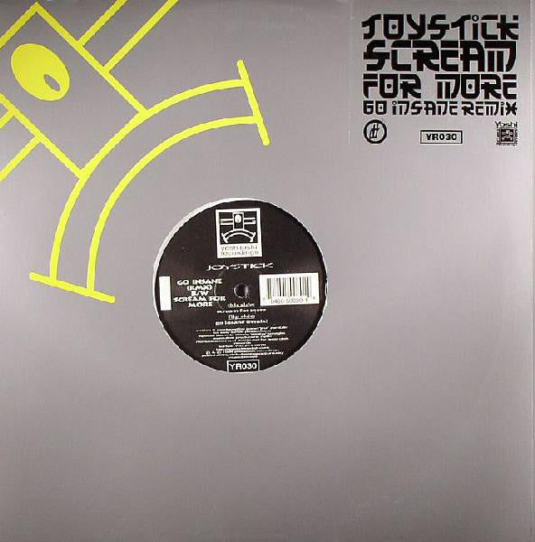 Joystick - Go Insane (Remix) / Scream For More - Used Vinyl Record 12