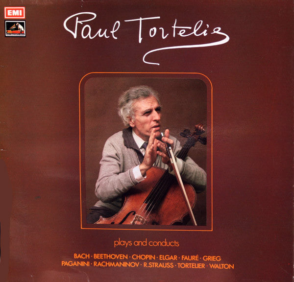 Paul Tortelier - Plays And Conducts Bach, Beethoven, Chopin, Elgar, F