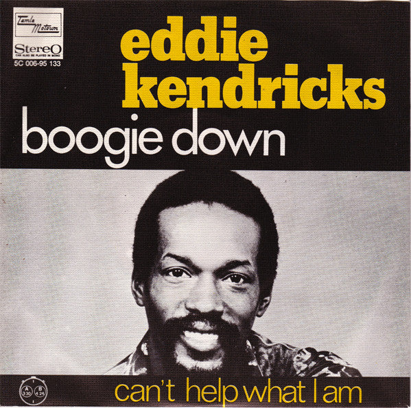 Eddie Kendricks - Boogie Down - Used Vinyl Record 7"