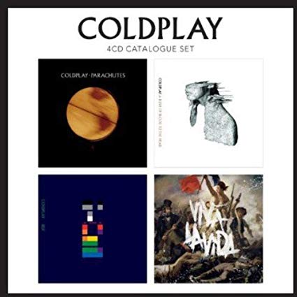 Coldplay - 4CD Catalogue Set - Box Set