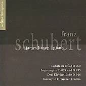 JAMES LINSEY - SCHUBERT PIANO MUSIC - CD