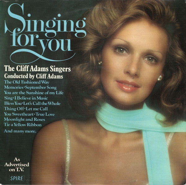 Cliff Adams Singers - Singing For You - Used Vinyl Record