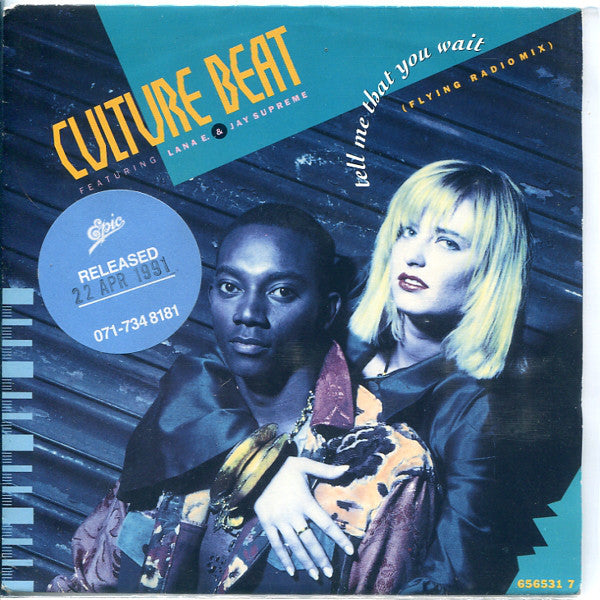 Culture Beat - Tell Me That You Wait (Flying Radio Mix) - Used Vinyl