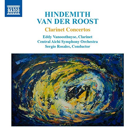 Eddy Vanoosthuyse - Hindemith/Van Der Roost: Clarinet Concertos - CD