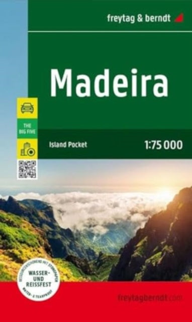 Madeira Island Pocket Map : 1:75,000 scale - New Sheet map