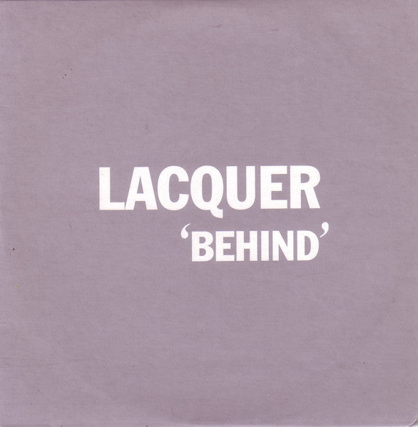 Lacquer - Behind - Used CD