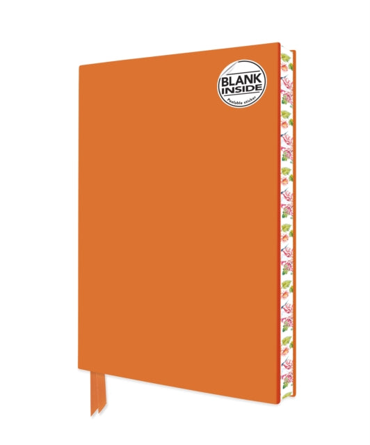Flame Tree Studio - Orange Blank Artisan Notebook (Flame Tree Journals