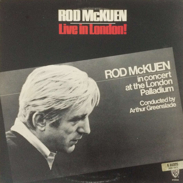 Rod McKuen - Live In London! - Used Vinyl Record