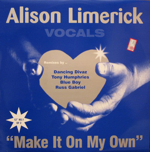 Alison Limerick - Make It On My Own (Vocals) - Used Vinyl Record 12"