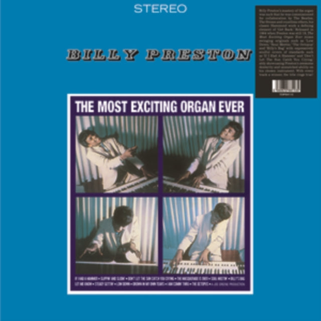 BILLY PRESTON - Most Exciting Organ Ever - Vinyl Record
