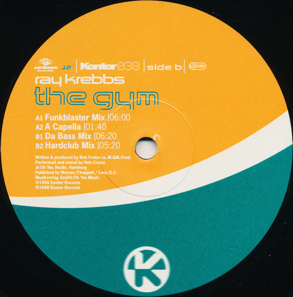Ray Krebbs - Gym - Used Vinyl Record 12"
