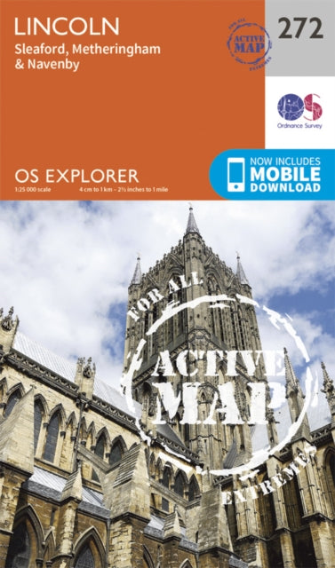 Ordnance Survey - Lincoln : 272 - Sheet map
