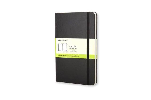 Moleskine - Pocket Plain Hardcover Notebook Black - Notebook