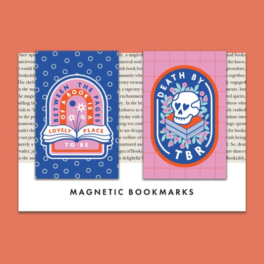 Bookish Era Magnetic Bookmark Duo - New Paperback