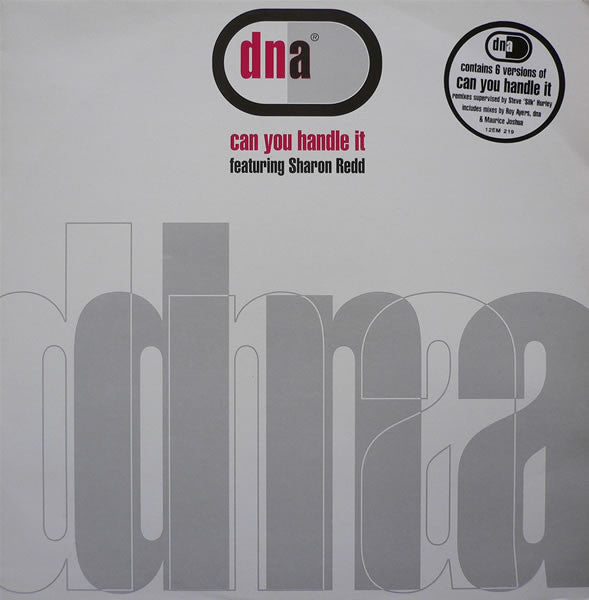 DNA - Can You Handle It - Used Vinyl Record 12"
