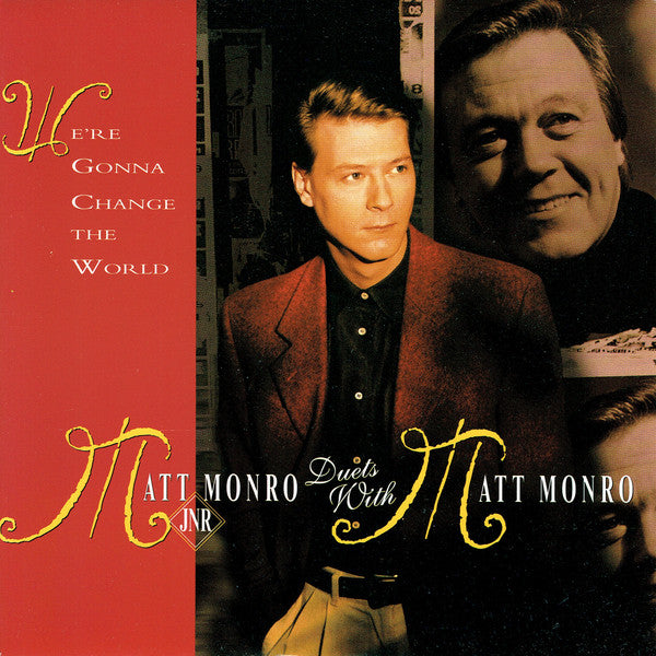 Matt Monro Jnr. - We're Gonna Change The World - Used Vinyl Record 7"